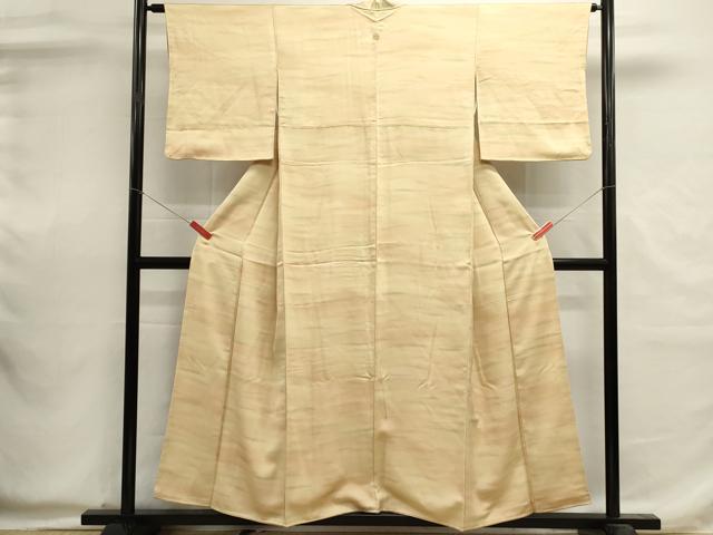 平和屋着物■上質な小紋　霞文　暈し染め　正絹　逸品　DABI0590cd