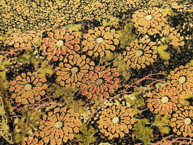 平和屋着物■上質な小紋　吉祥花文　金彩　正絹　逸品　DABI0592cd