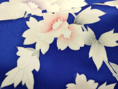 平和屋着物■訪問着　枝花文　正絹　逸品　DABI0593cd