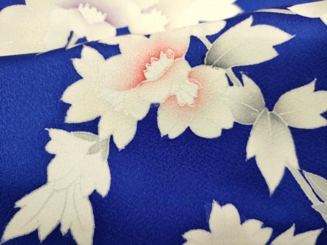 平和屋着物■訪問着　枝花文　正絹　逸品　DABI0593cd
