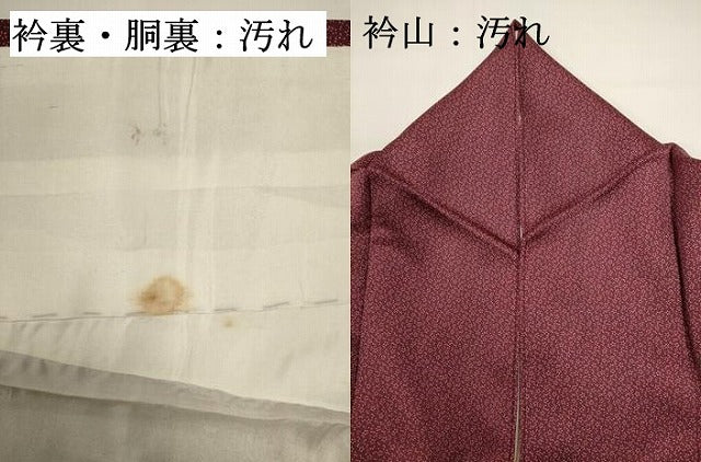 平和屋着物■江戸小紋　小花文　正絹　逸品　DABI0620cd