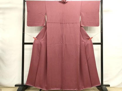 平和屋着物■江戸小紋　小花文　正絹　逸品　DABI0620cd