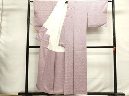 平和屋着物■上質な小紋　青海波地紋　鹿の子　正絹　逸品　DABI0623cd