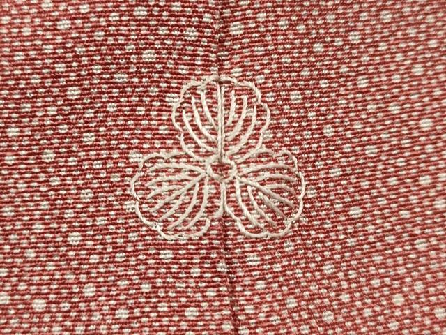 平和屋着物■江戸小紋　大小あられ　さが美扱い　正絹　逸品　DABI0626cd