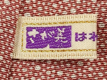 平和屋着物■江戸小紋　大小あられ　さが美扱い　正絹　逸品　DABI0626cd