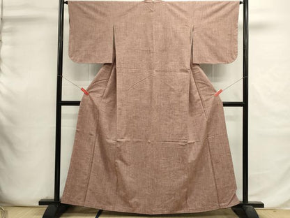 平和屋着物■上質な紬　霞文　正絹　逸品　未使用　DABI0636cd