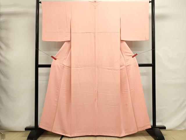 平和屋着物■上質な小紋　鱗文　反端付き　正絹　逸品　DABI0672cd