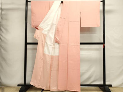 平和屋着物■上質な小紋　鱗文　反端付き　正絹　逸品　DABI0672cd