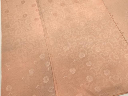 平和屋着物■上質な小紋　雪輪青海波花地紋　暈し染め　正絹　逸品　DABI0689cd