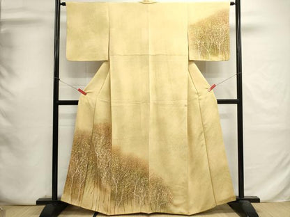 平和屋着物■訪問着　風景文　暈し染め　正絹　逸品　DABI0698cd