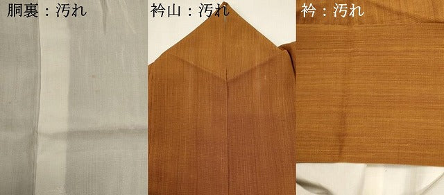 平和屋着物■上質な小紋　霞文　正絹　逸品　DABI0733cd