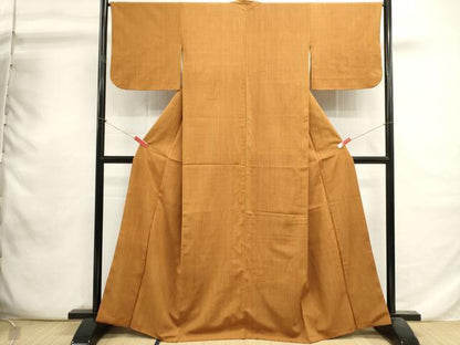 平和屋着物■上質な小紋　霞文　正絹　逸品　DABI0733cd