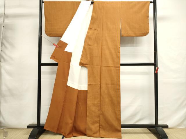 平和屋着物■上質な小紋　霞文　正絹　逸品　DABI0733cd
