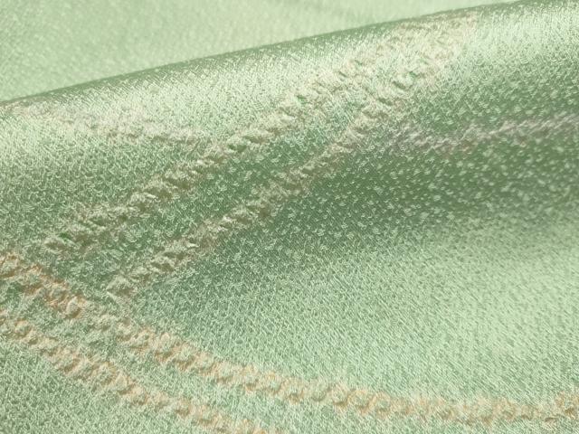 平和屋着物■上質な小紋　絞り　芝文　正絹　逸品　DABI0743cd
