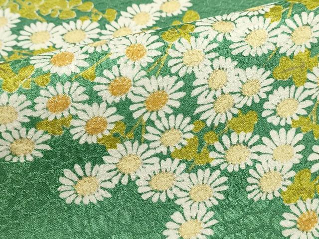 平和屋着物■上質な小紋　草花文　暈し染め　正絹　逸品　DABI0755cd