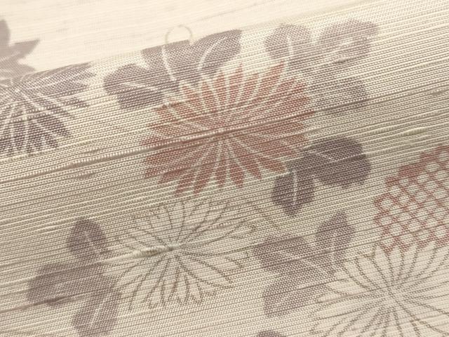 平和屋着物■訪問着　紬地　風景文　正絹　逸品　DABI0804cd