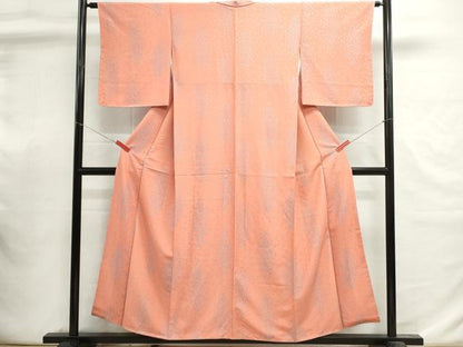 平和屋着物■上質な小紋　小花文　正絹　逸品　未使用　DABI0819cd