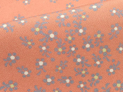 平和屋着物■上質な小紋　小花文　正絹　逸品　未使用　DABI0819cd