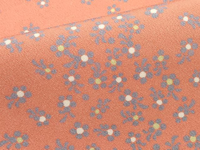 平和屋着物■上質な小紋　小花文　正絹　逸品　未使用　DABI0819cd