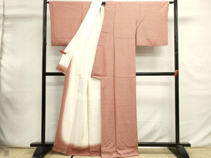 平和屋着物■上質な小紋　南天文　正絹　逸品　DABI0839cd