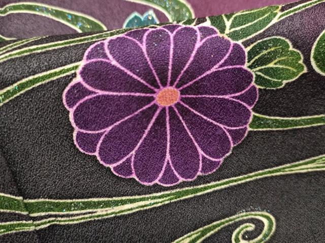 平和屋着物■豪華振袖　駒刺繍　舞梅　舞桜　暈し染め　金彩　正絹　逸品　DABI0842cd