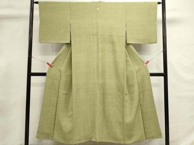 平和屋着物■江戸小紋　大小あられ　正絹　逸品　DABI0854cd