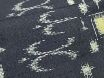 平和屋着物■上質な紬　抽象文様　正絹　逸品　DABI0857cd