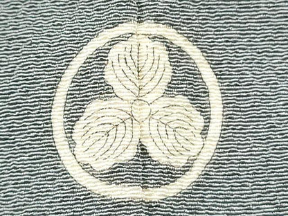 平和屋着物■ファッションデザイナー 花井幸子監修　色無地　秘色色　鬼しぼ縮緬　正絹　逸品　DABI0876cd