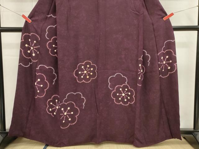 平和屋着物■訪問着　絞り　舞花文　正絹　逸品　DABI0882cd