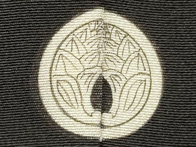 平和屋着物■豪華黒留袖　向かい鳥更紗花文　泰常　暈し染め　金彩　正絹　逸品　DABI0893cd