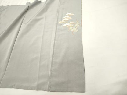 平和屋着物■豪華色留袖　駒刺繍　小舟花文　暈し染め　金彩　正絹　逸品　DABI0896cd