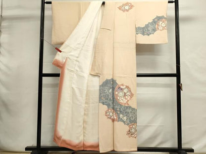 平和屋着物■訪問着　絞り　辻が花　正絹　逸品　DABI0907cd