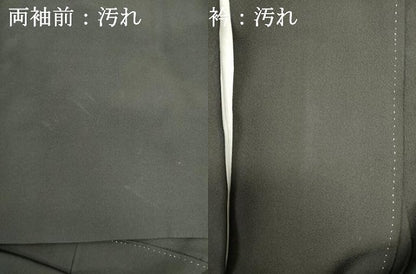 平和屋着物■豪華黒留袖　作家物　風景文　暈し染め　金通し地　正絹　逸品　DABI0918cd