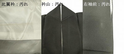 平和屋着物■豪華黒留袖　駒刺繍　束ね熨斗吉祥花鳥文　金彩　正絹　逸品　DABI0919cd