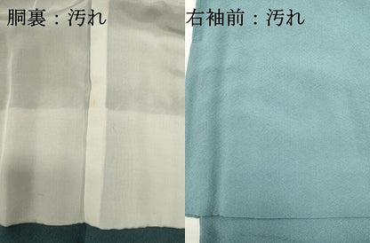 平和屋着物■上質な色無地　浅縹色　正絹　逸品　DABI0921cd