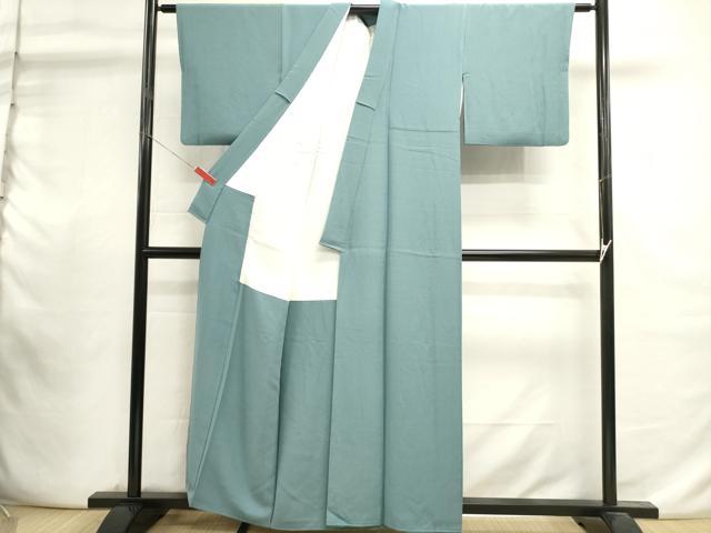 平和屋着物□上質な色無地 浅縹色 正絹 逸品 DABI0921cd