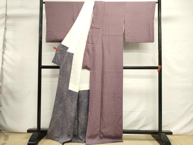 平和屋着物■上質な小紋　小花文　正絹　逸品　DABI0922cd