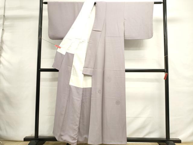 平和屋着物■豪華色留袖　上がり藤地紋　紅藤色　正絹　逸品　DABI0930cd