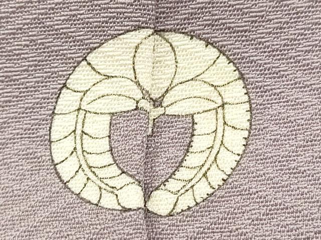 平和屋着物■豪華色留袖　上がり藤地紋　紅藤色　正絹　逸品　DABI0930cd