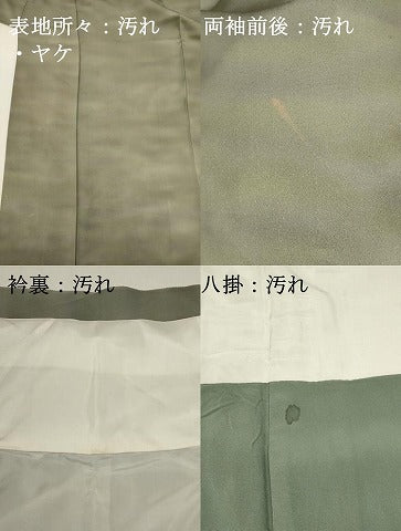 平和屋着物■虹色創家　本郷大田子　小紋　霞文　暈し染め　小田急百貨店扱い　正絹　逸品　DABI0940cd