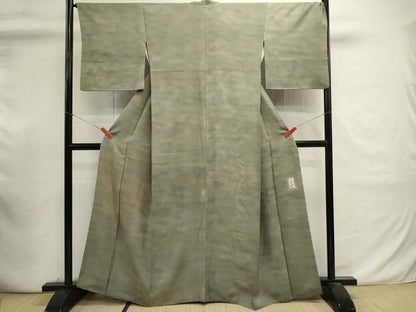 平和屋着物■虹色創家　本郷大田子　小紋　霞文　暈し染め　小田急百貨店扱い　正絹　逸品　DABI0940cd