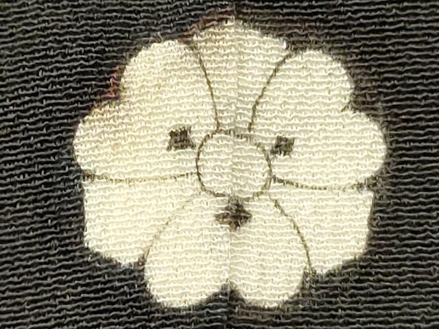 平和屋着物■豪華黒留袖　駒刺繍　御所車花文　金彩　正絹　逸品　DABI0953cd