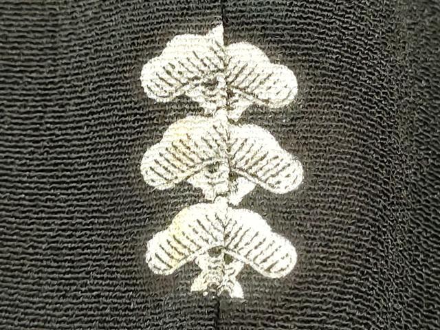 平和屋着物■豪華黒留袖　駒刺繍　吉祥花車文　金彩　正絹　逸品　DABI0955cd