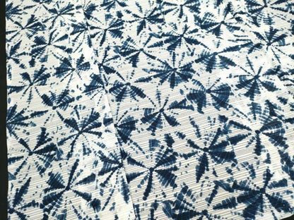 平和屋着物∴夏物　浴衣　綿絽　抽象文　綿　逸品　DABI0965cd
