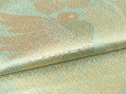 平和屋本店▼六通柄袋帯　名物裂文様　本金箔　正絹　逸品　DABI1048sf