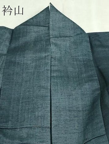 平和屋着物▽上質な紬　単衣　霞文　正絹　逸品　DABI1147sf