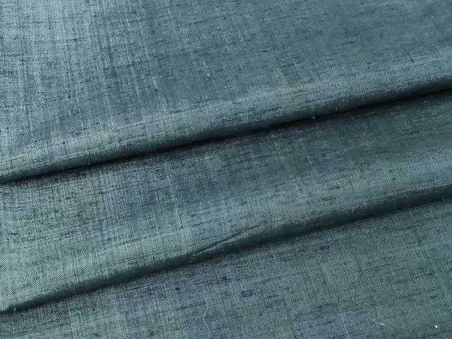 平和屋着物▽上質な紬　単衣　霞文　正絹　逸品　DABI1147sf