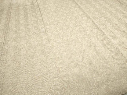 平和屋着物▽名門　藤娘きぬたや・総絞り　小紋　単衣　唐草文　正絹　逸品　DABI1157sf