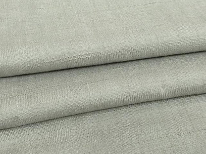 平和屋着物▽上質な紬　単衣　利休鼠色　正絹　逸品　DABI1163sf