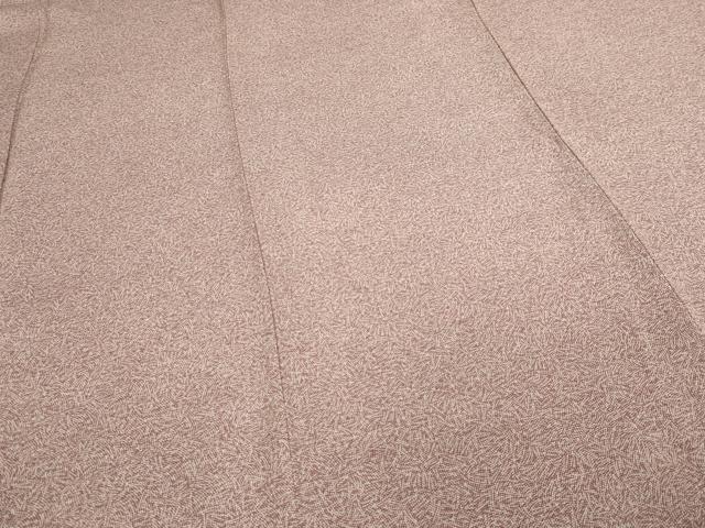平和屋着物▽江戸小紋　単衣　草葉文　正絹　逸品　DABI1170sf